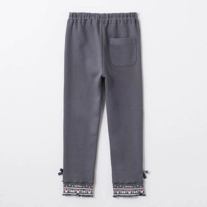 足口メローロングパンツ バックスタイル