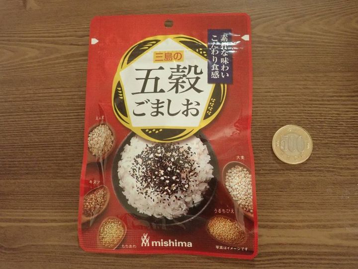 ダイソー：三島食品 五穀ごましお 36g