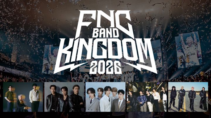 「FNC BAND KINGDOM 2026」告知ビジュアル