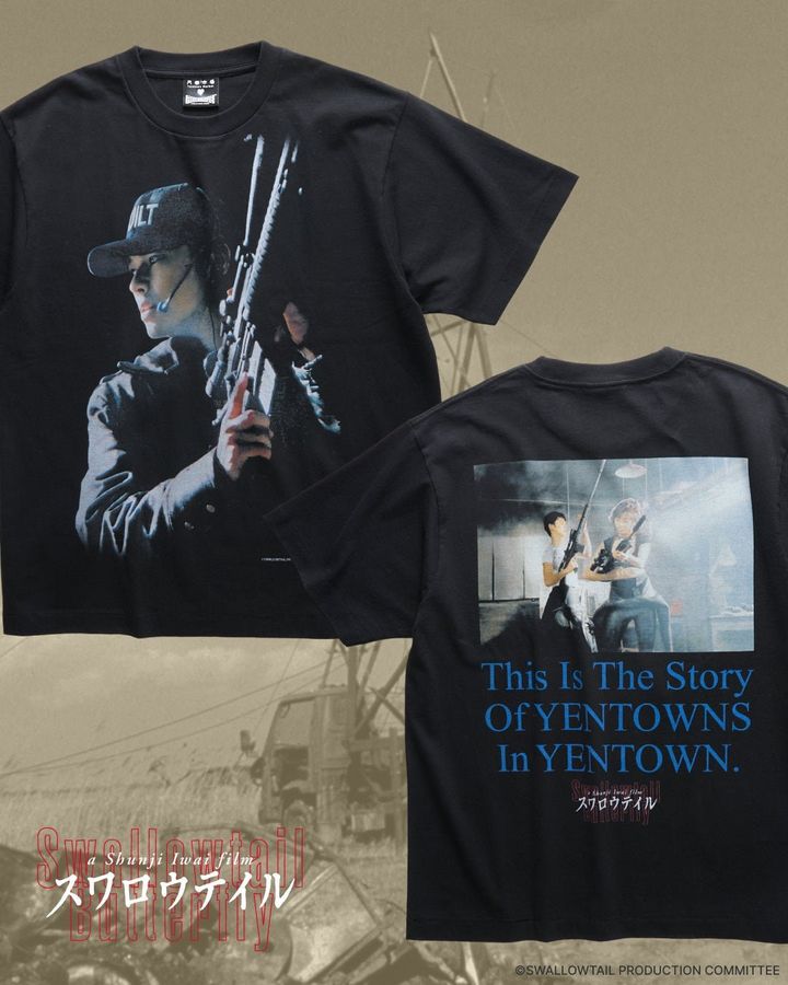劇中の緊迫シーンデザインTシャツ（狙撃シーン）