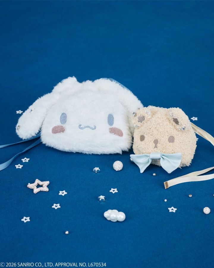オンラインストア限定 くまさん・みるくポーチセット BRW