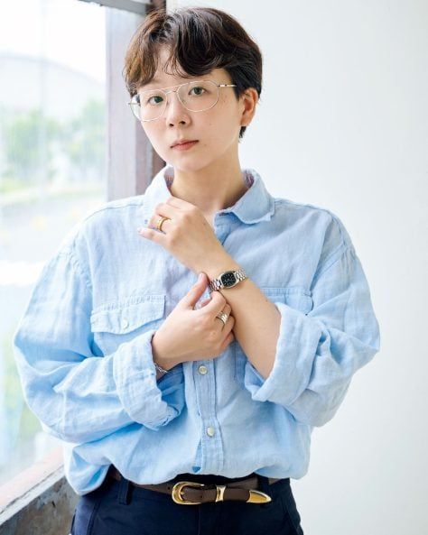 kinoko.さんの愛用腕時計はCASIOの小ぶりな腕時計】大人女性の手もとを