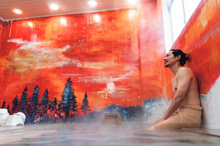 志賀草津を走り抜けた夜は「幸の湯」へ！絶品地ビール＆テントサウナの極上リセット｜宿カタログ