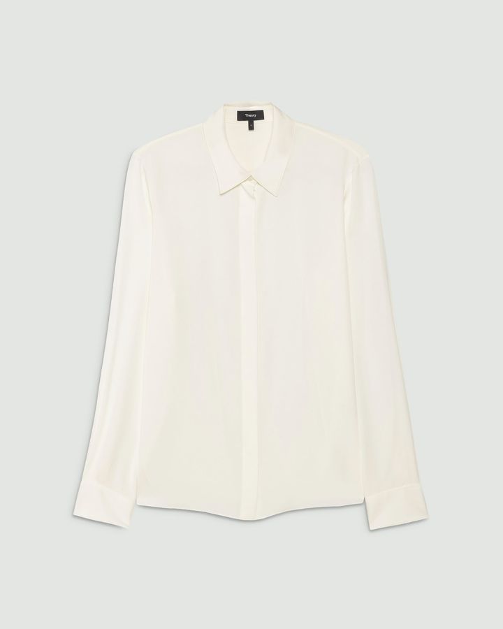 シルククラシックフィットシャツ Modern Georgetteの商品単体カット