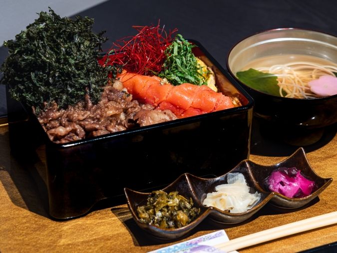 和牛すきやき・しゃぶしゃぶ 神楽 天神店 和牛めんたい御膳