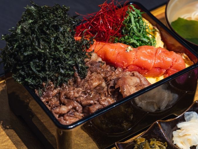 和牛すきやき・しゃぶしゃぶ 神楽 天神店 和牛めんたい御膳