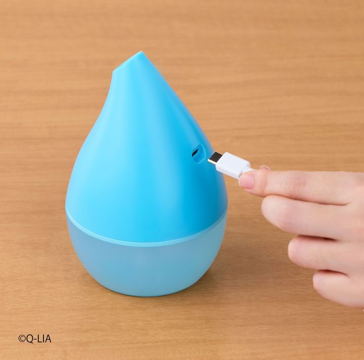 USB加湿器 しずくちゃん 給電ポート