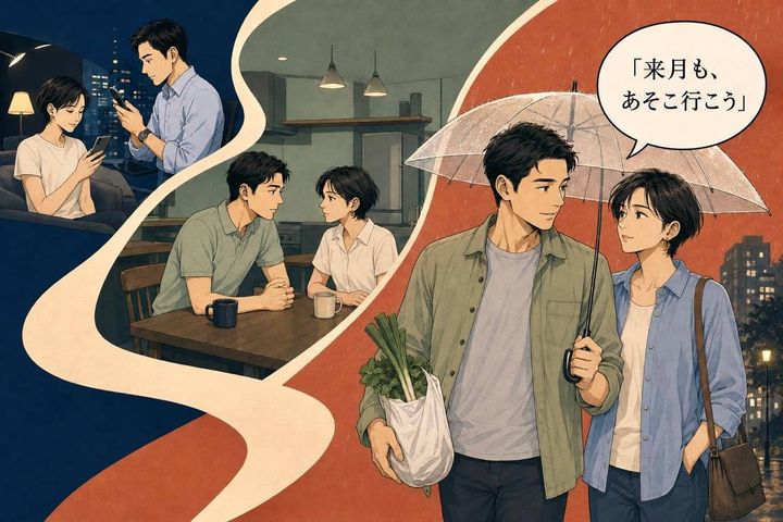 「この先も一緒にいたい」男性の“本気”は何気ない行動の積み重ねに表れる