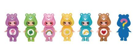 ぷちリカちゃん ケアベアTMコレクション全種の実物カット