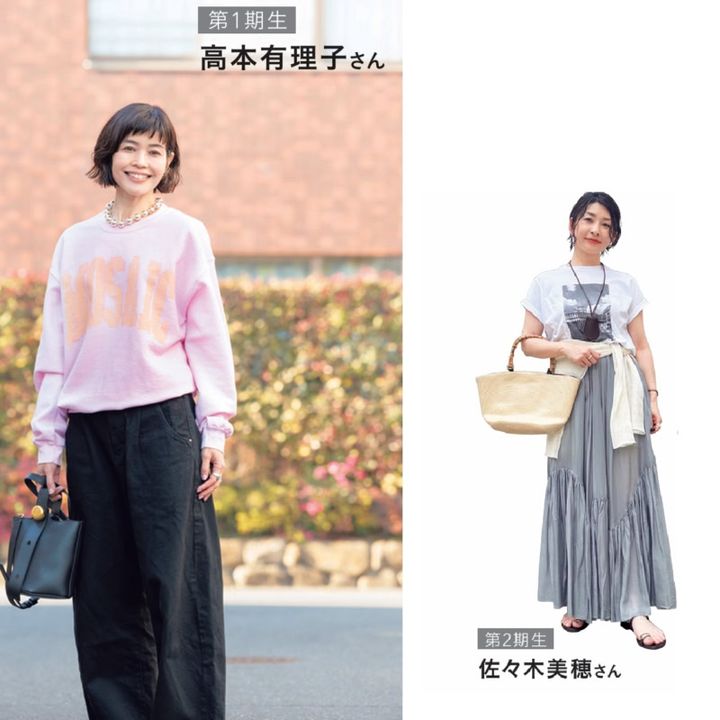 グローかがやき隊高本有理子さん、佐々木美穂さん