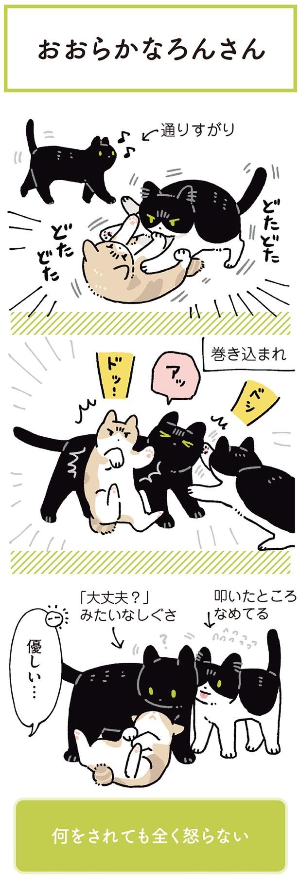 何をされても全く怒らない （C）AKR／KADOKAWA