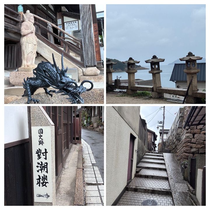雨の日の鞆の浦散歩⭐︎静かな町に浸る