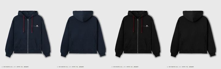 CRONOS × ハローキティ フーディー ネイビー・ブラック