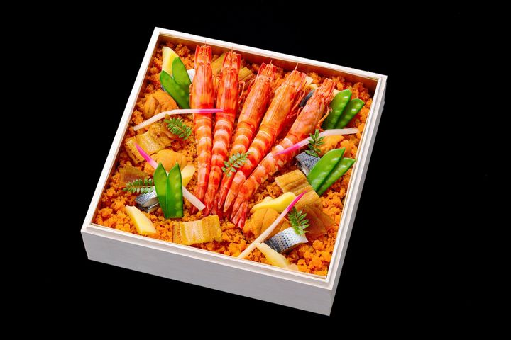 新江戸前ちらし寿司の重箱
