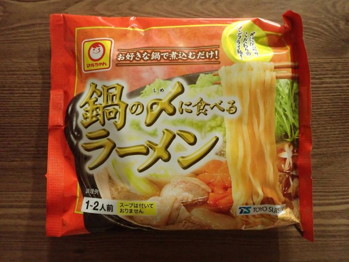 ダイソー：マルちゃん 鍋の〆に食べるラーメン