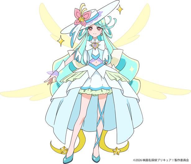 キュアエクレールのフューチャーフォーム [c]2026 映画名探偵プリキュア！製作委員会