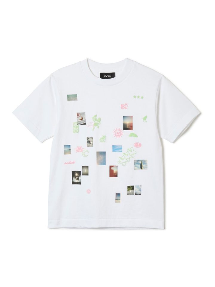 “memory of summer”orion beer t-shirt white