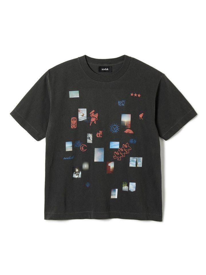 “memory of summer”orion beer t-shirt gray