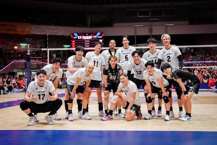 バレーボール男子日本代表（C）Volleyball World