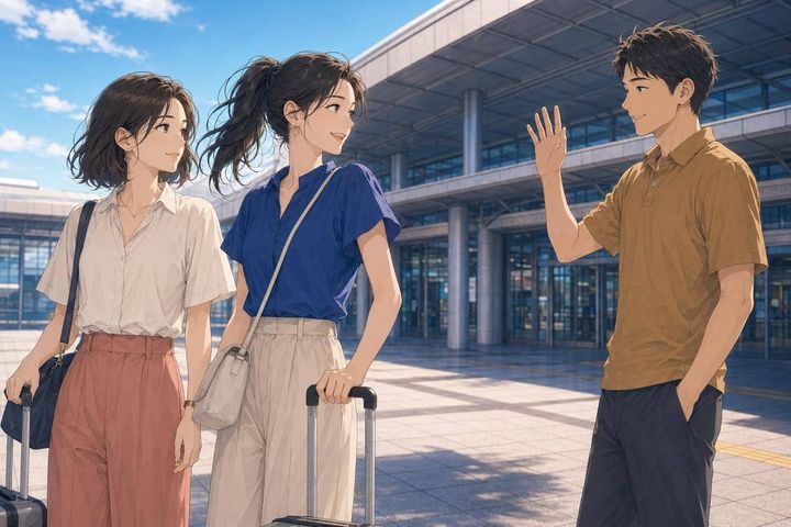 「楽しんできて」と笑顔で送り出す。男性は本命相手の“１人の時間”まで大切にする