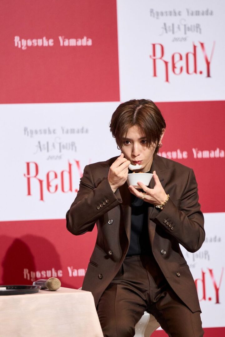 山田涼介 Red.Y アジアツアー 台湾 会見 鹹豆漿 シェントウジャン