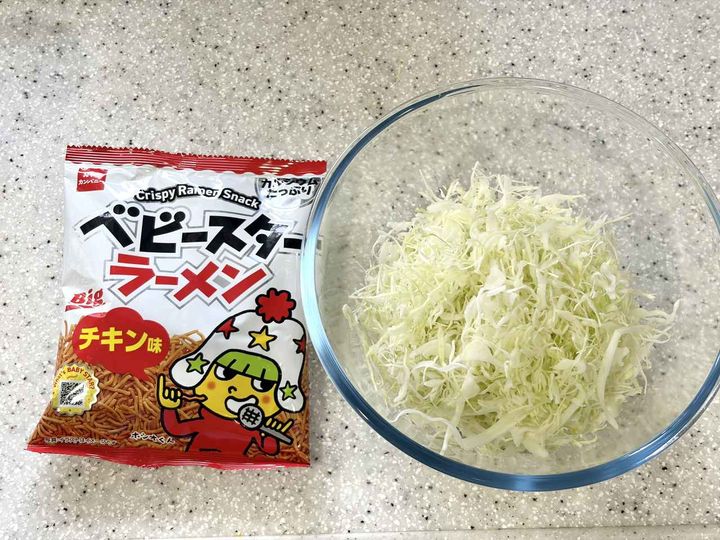 画像: 余りがちな『千切りキャベツ』