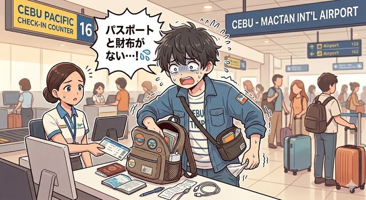 帰国直前まで気は抜けません。空港に着くまでは貴重品管理を徹底しましょう