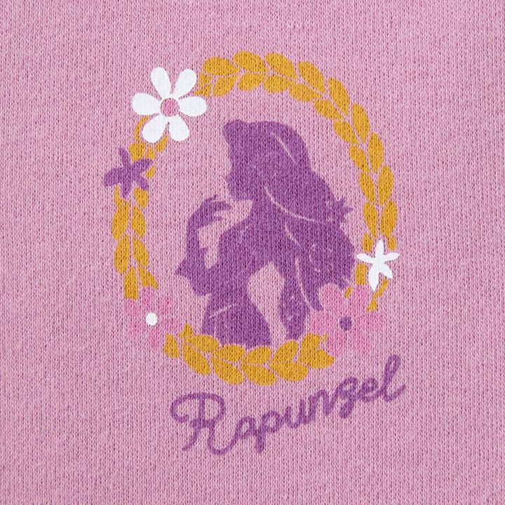 袖プリントワンピース ラプンツェル デザインアップ