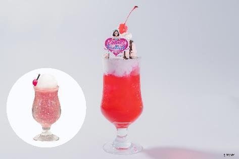 「ときめき♡いちごクリイムソーダ ミニチュアクリイムソーダ付き」