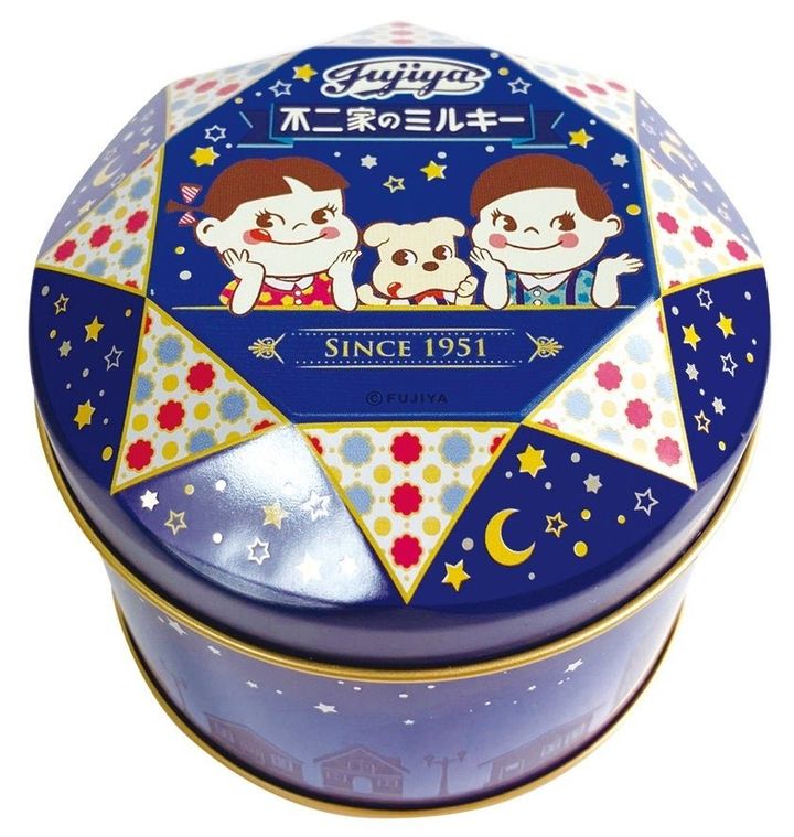 「ミルキー缶（夜）」