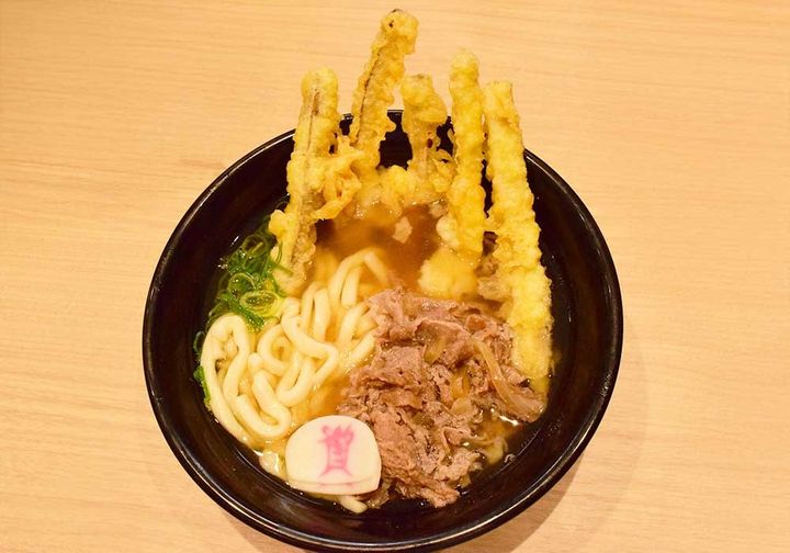 資さんうどん「肉ごぼ天うどん」