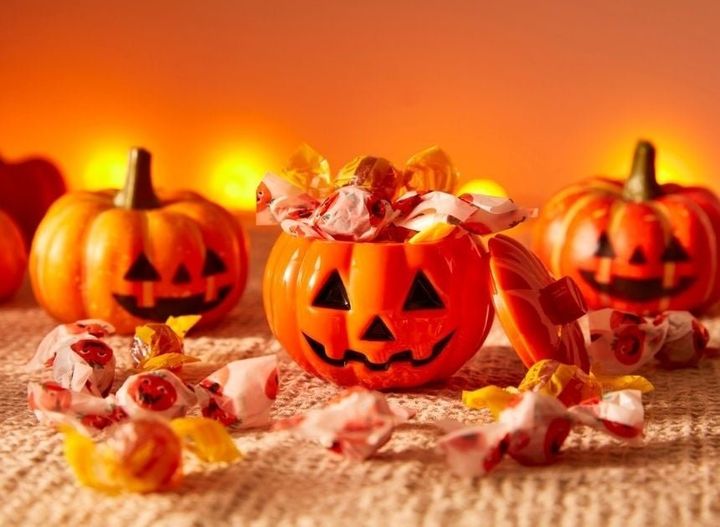 TRICK OR TREATで配布されるキャンディ