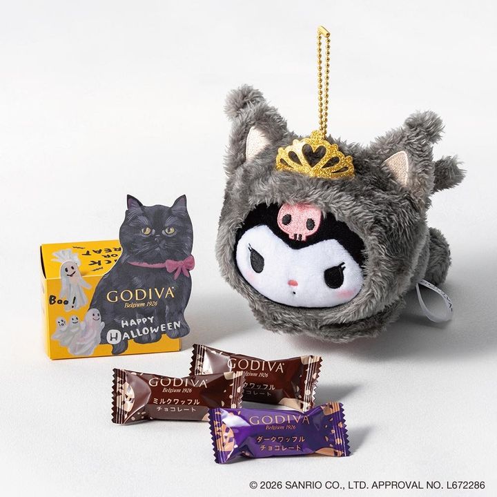 クロミ ぬいぐるみチャームとGクリスピーショコラのセット