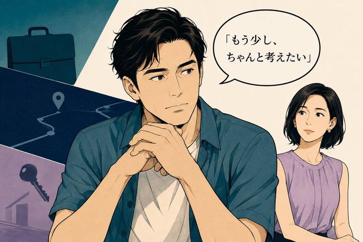 「仕事では即決でも、恋愛は煮え切らない…」男性が本命の前でほど“決断が鈍る”理由