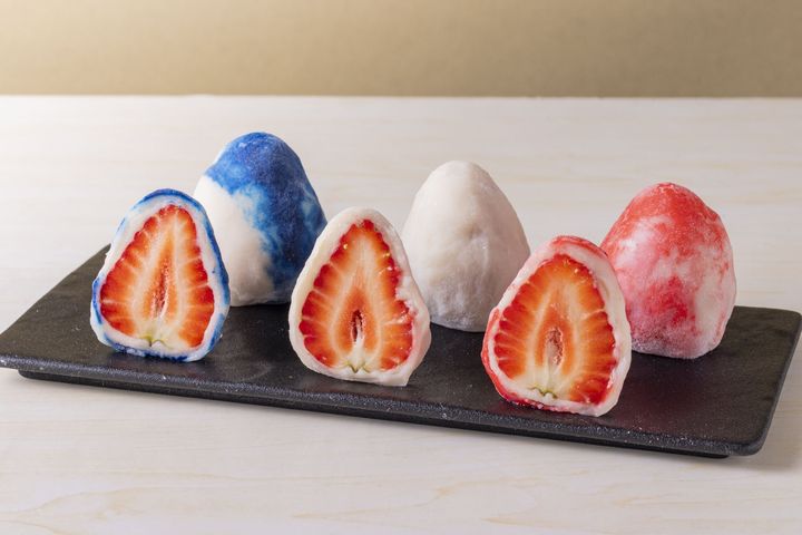 日本橋 いちご大福 三変化の3種いちご大福