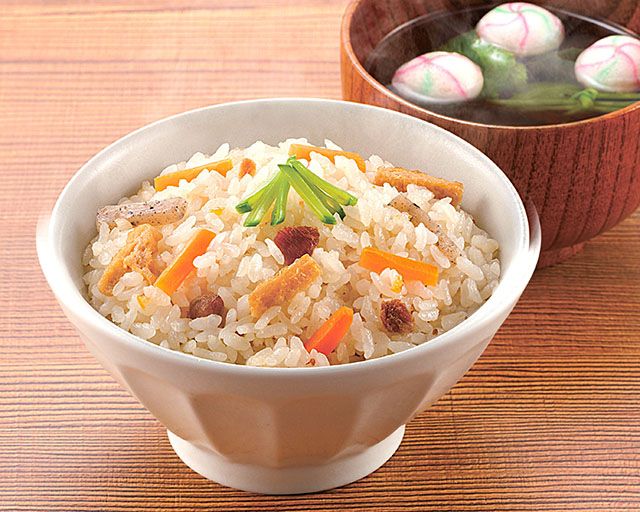 柚子香る炊き込みごはんの素