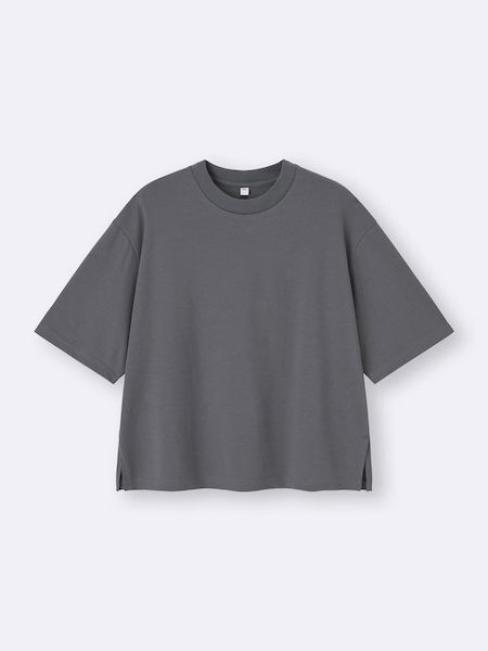 【GU】990円！ すぐ乾いて蒸れにくい「ドライワイドT」