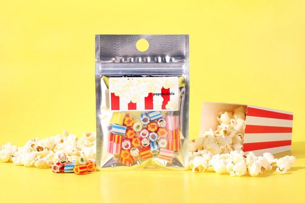 PAPABUBBLEから、遊び心あふれるキャンディ「ポップコーンミックス」登場！