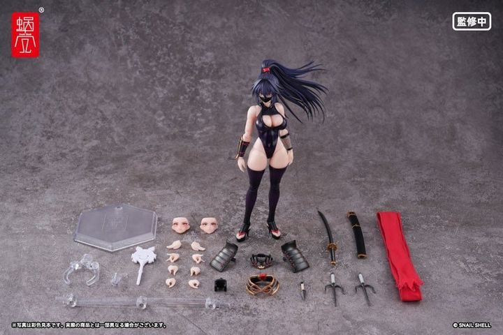 蝸之殼Snail Shell「RPGEX-10 くノ一 裂風 1/12スケール 完成品アクションフィギュア」