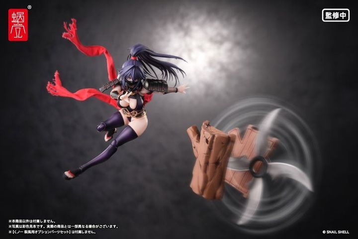 蝸之殼Snail Shell「RPGEX-10 くノ一 裂風 1/12スケール 完成品アクションフィギュア」