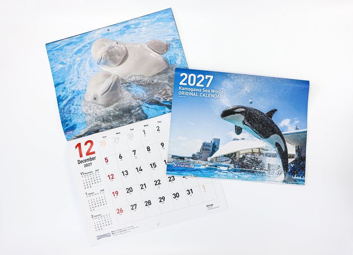 鴨川シーワールド「2027オリジナルカレンダー」