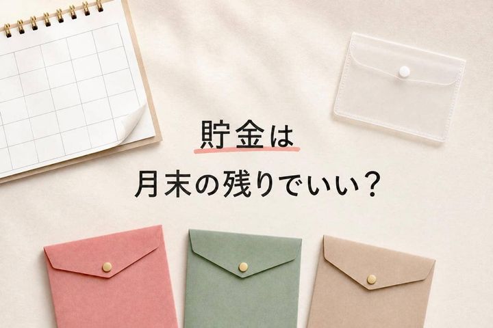 なぜ「月末に残ったら貯金」ではお金が貯まらない？無理なく続ける“先取り”の始め方
