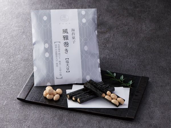 千葉県産落花生と国産豆を使用した「極 風雅巻き」を阪急百貨店・髙島屋限定で発売