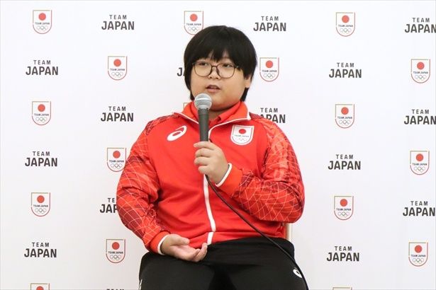 初のアジア競技大会ながら、栗原選手は落ち着いた様子で質問の一つひとつに答えてくれた