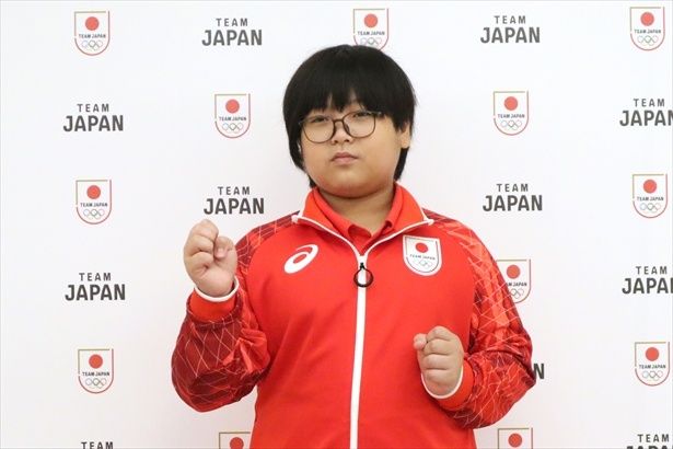 アジア競技大会でeスポーツぷよぷよ部門の日本代表として出場する栗原悠輝選手。TEAM JAPAN最年少の11歳だ