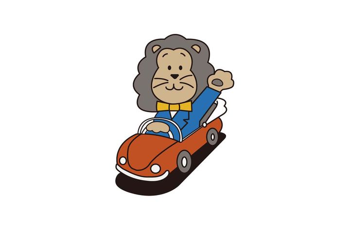 〈マックライオン〉1985年12月から2008年7月まで営業していた玩具店「おもちゃのハローマック」の店舗外観に描かれていた、チヨダのオリジナルキャラクター。