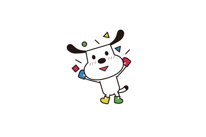 〈くつお〉シュープラザのオリジナルキャラクターとして社内公募により誕生した、靴がモチーフのかわいいキャラクターです。耳としっぽが機嫌のバロメーターで、足のすべてに別々の色の靴を履いているおしゃれさん。