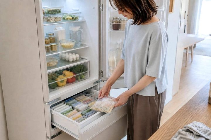冷蔵庫も冷凍庫も、同じように詰めてない？冷蔵は“すき間”、冷凍は“８〜９割”を目安に