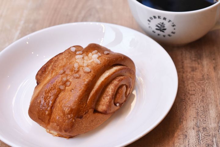 「自家製シナモンロール」580円