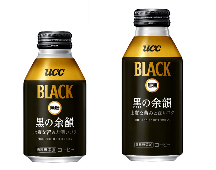 ●製品概要 『UCC BLACK無糖 黒の余韻 リキャップ缶275g』『同375g』